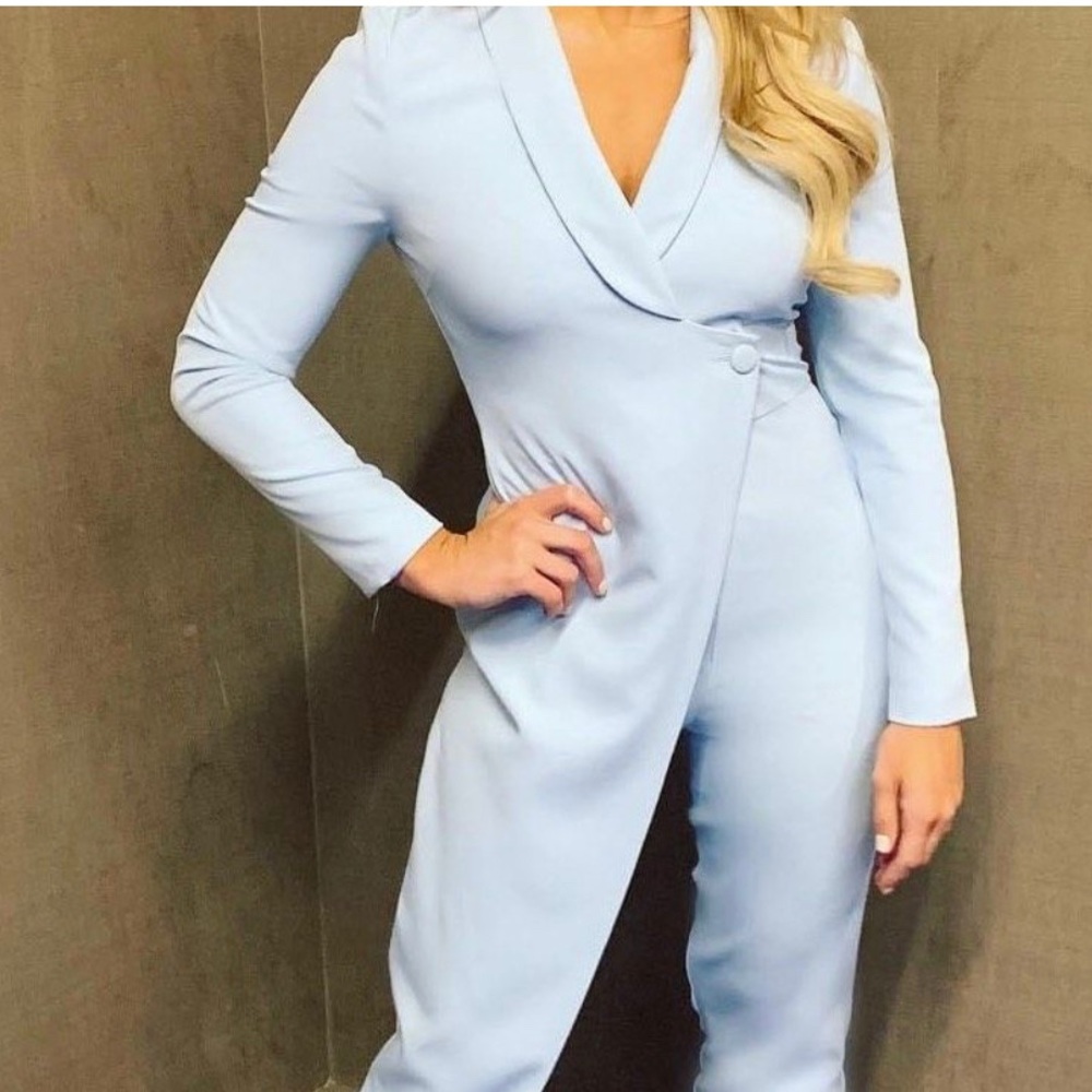 Baby Blue pastel jumpsuit